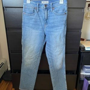 Size 26 Madewell Stovepipe Jeans, Like New